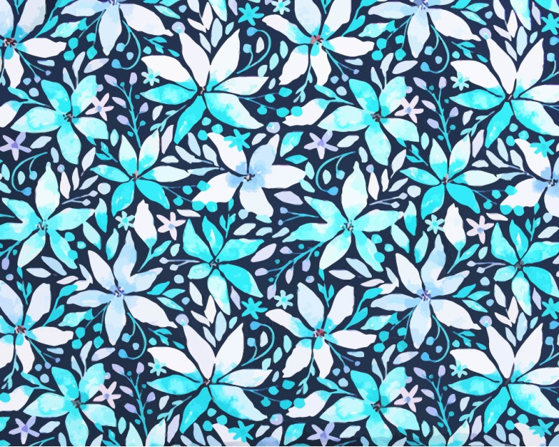 Little Johnny Viscose Flowers