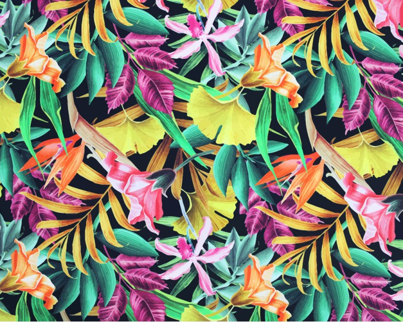 Little Johnny Viscose Flowers