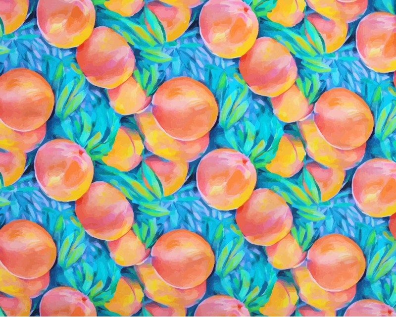 Little Johnny Viscose Peaches