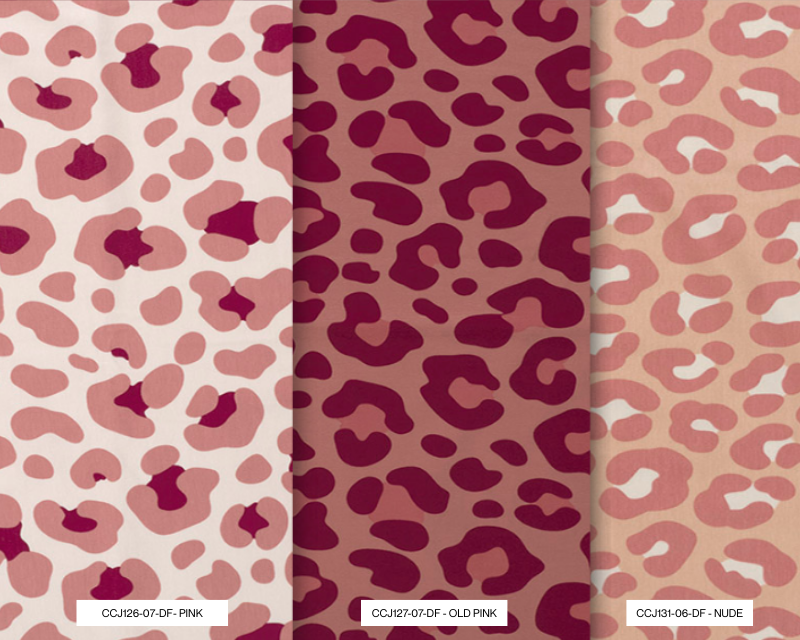 Small Folk Cotton Jersey Lovely Leopard