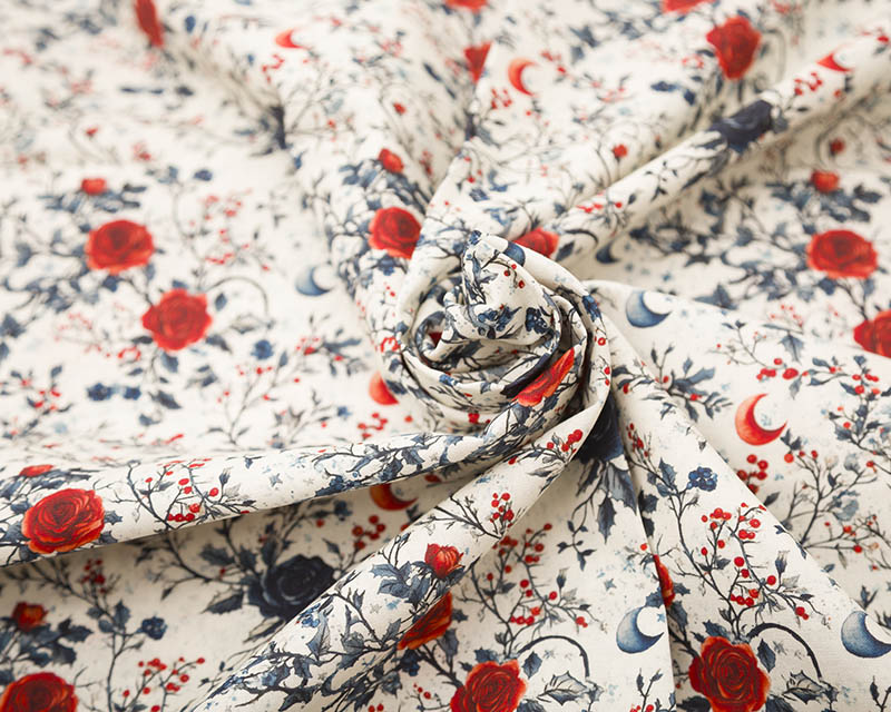 Mindy Digital Cotton Festive Floral 