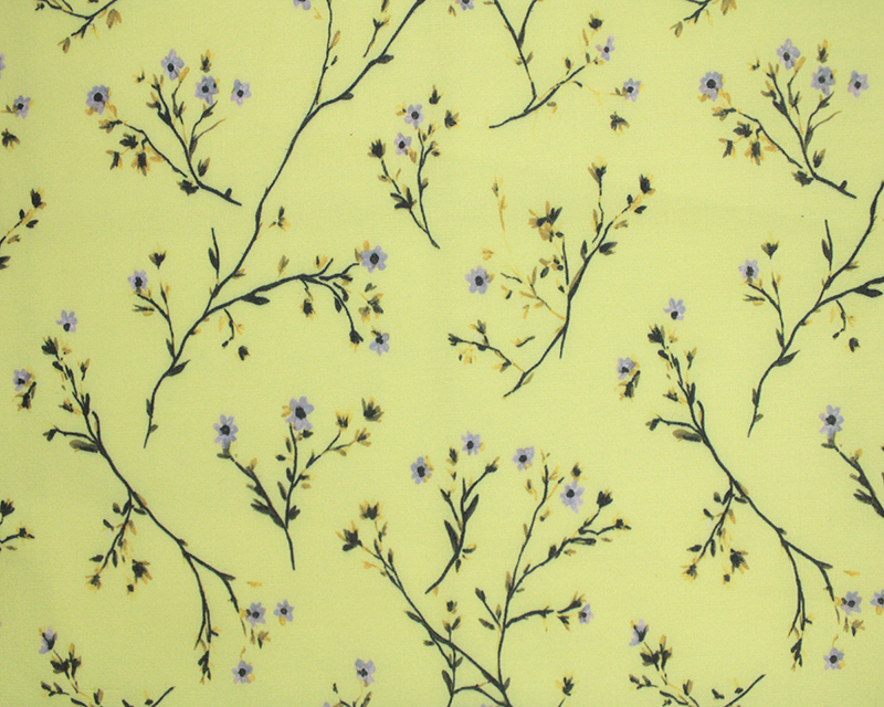 Mindy Polycotton Buttercup Branch