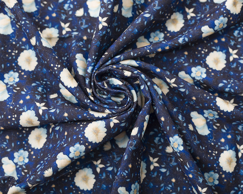 Mindy Digital Needlecord Flowers