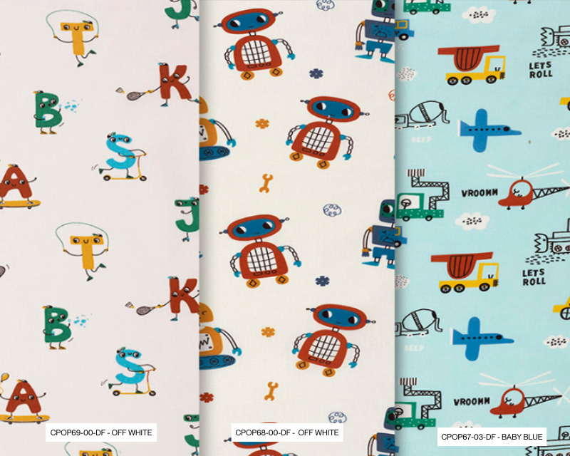 Small Folk Cotton Poplin Motion Madness Small Folk Cotton Poplin Motion Madness