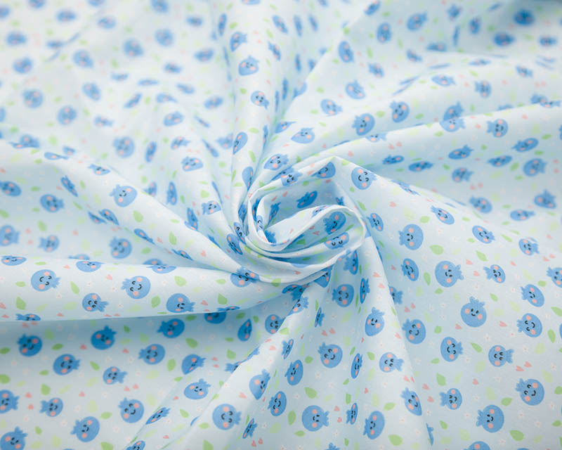 MP Digital Polycotton Blueberries 