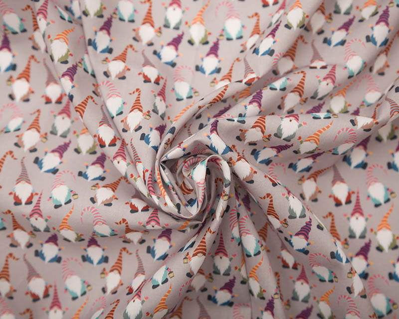 MP Digital Polycotton Gnomes 