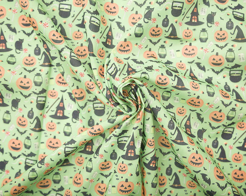  MP Digital Polycotton Halloween