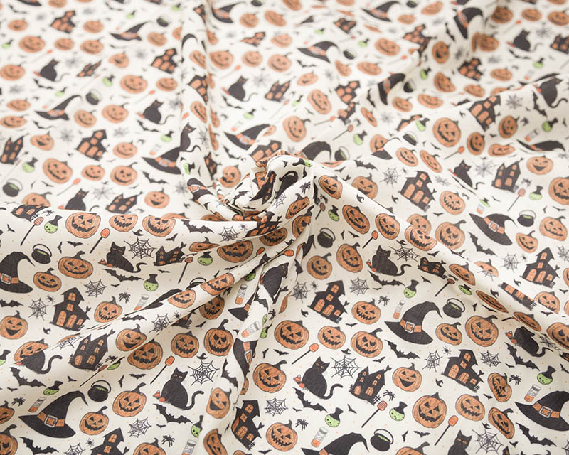 MP Digital Polycotton Halloween