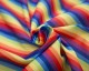 MP Digital Polycotton Rainbow Stripes