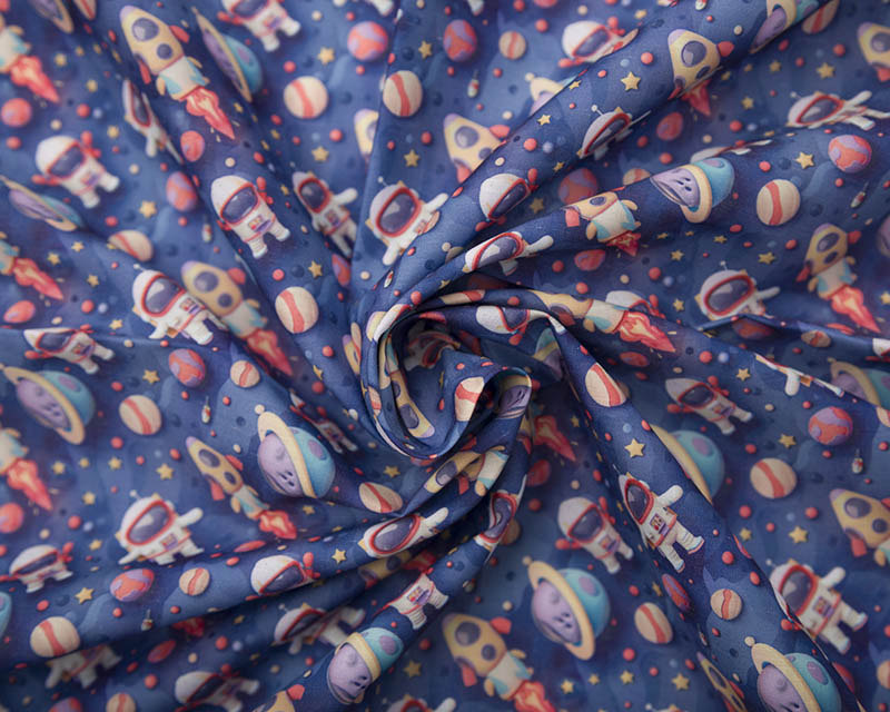 MP Digital Polycotton 3D Astronauts