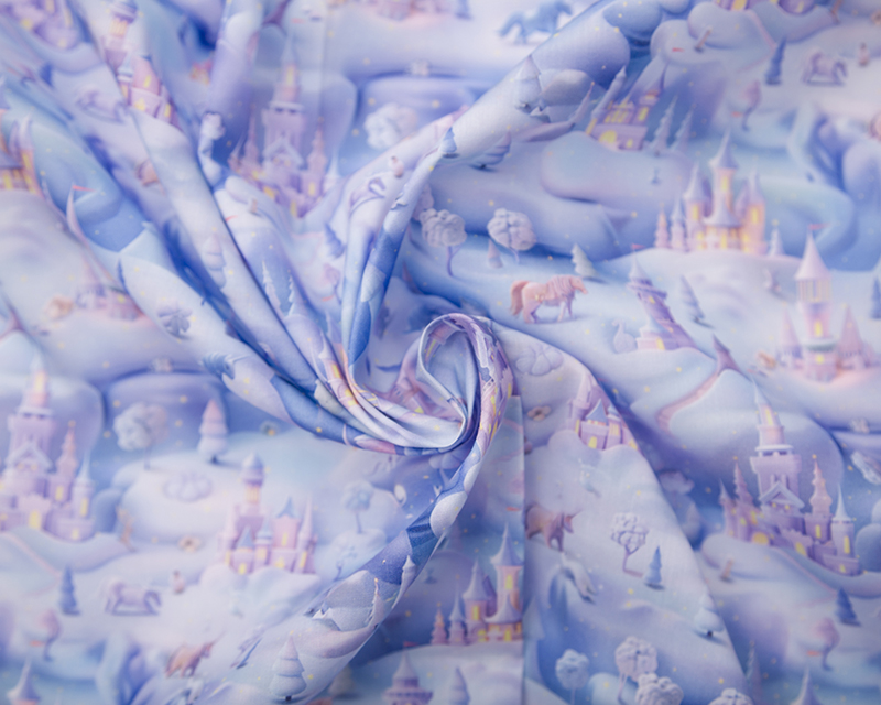 MP Digital Polycotton 3D Winter Wonderland