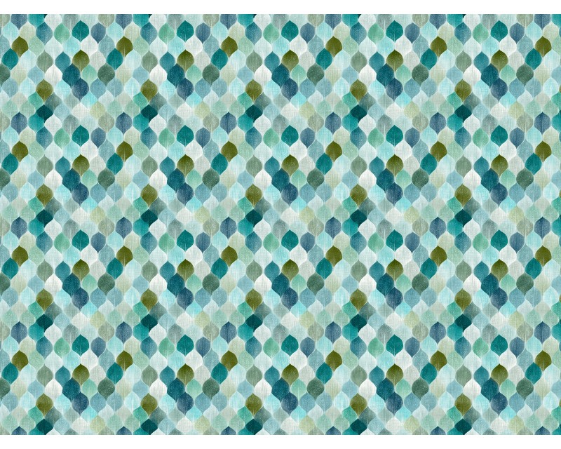 Mindy Linen Mix Sea Glass Mosaic