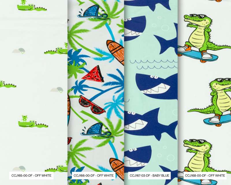 Small Folk Cotton Jersey Palm Pals