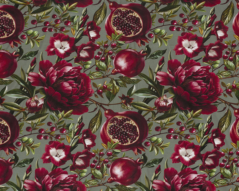Panama Digital Canvas Flowers
