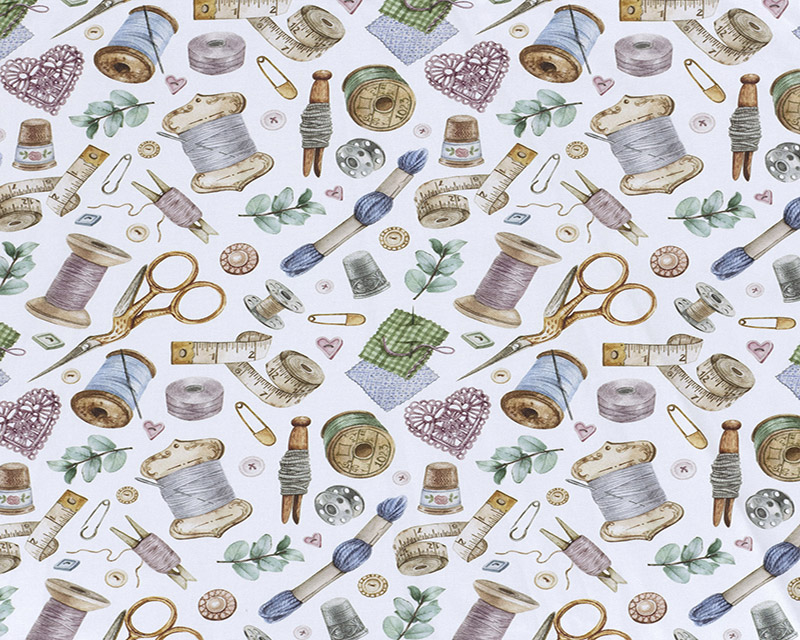 Panama Digital Canvas Sewing