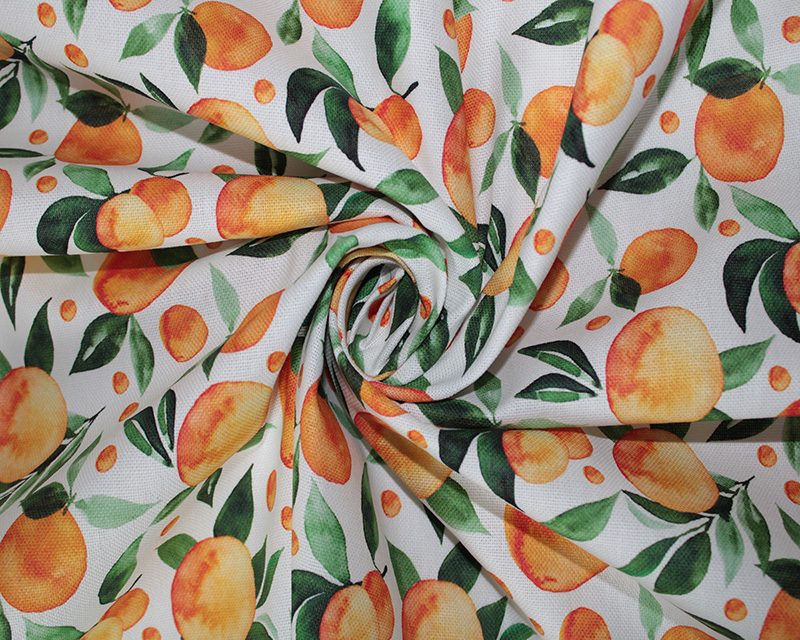 Panama Digital Canvas Oranges 