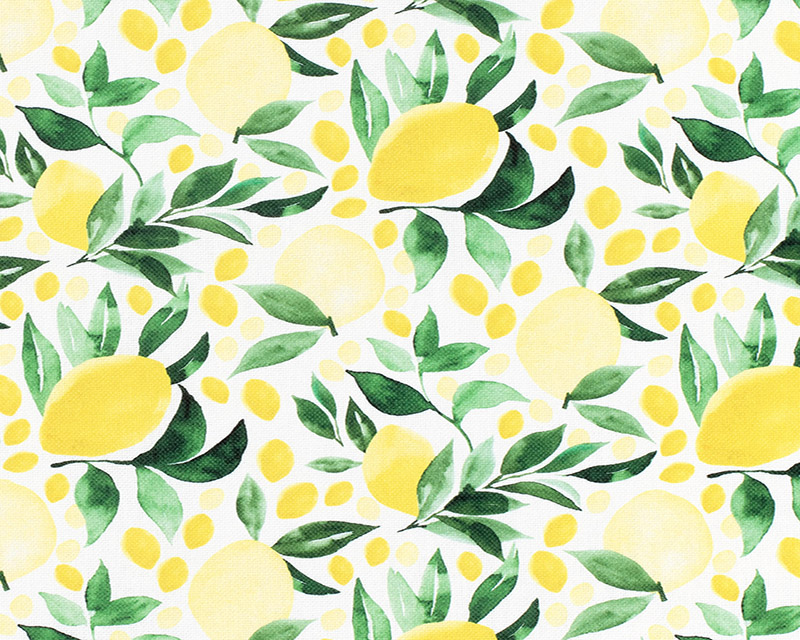 Panama Digital Canvas Lemons