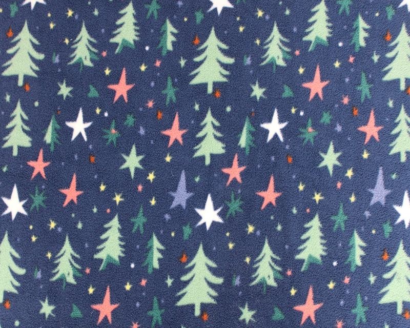 Bubs Polar Fleece Christmas Trees