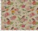 Recycled Linen Look Digital Canvas Birds