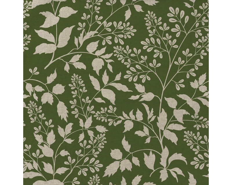 Recycled Linen Look Digital Canvas Leaves