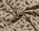 Recycled Linen Look Digital Canvas Birds