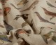 Recycled Linen Look Digital Canvas Birds