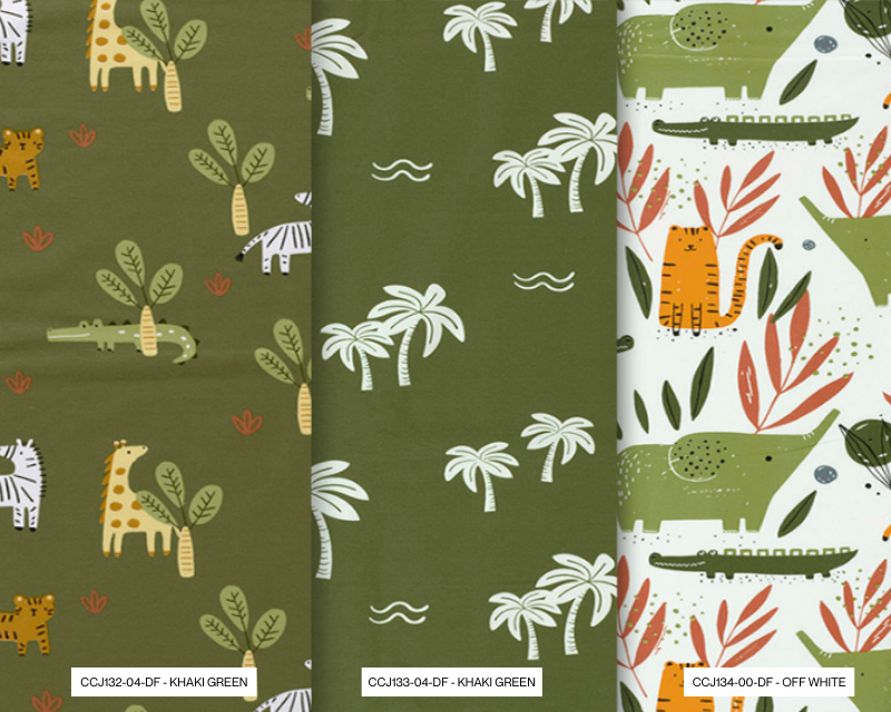 Small Folk Cotton Jersey Safari Grove