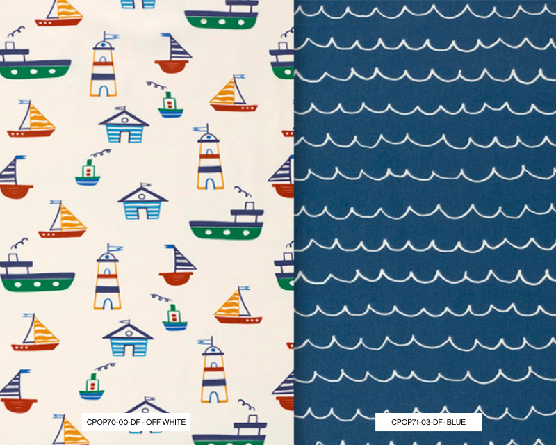 Small Folk Cotton Poplin Sailing Days Small Folk Cotton Poplin Sailing Days