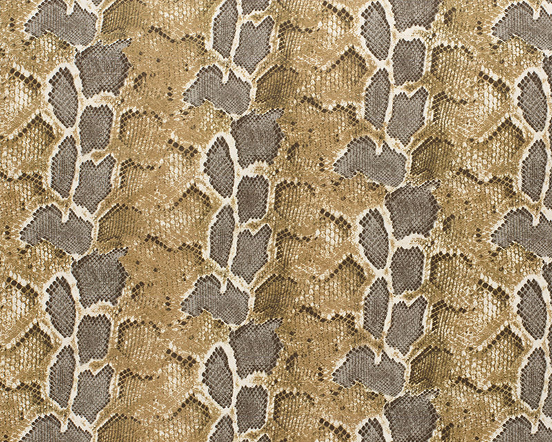 Suede Printed Snakes Leather