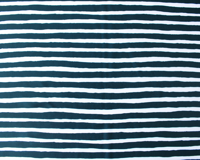 Recycled UPF50 Swimwear Jersey Digitally Printed - Stripes