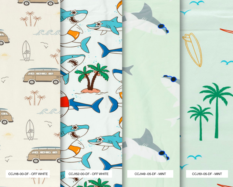 Small Folk Cotton Jersey Tiny Tides