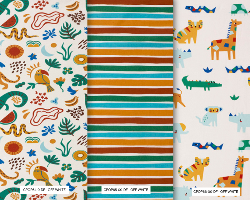 Small Folk Cotton Poplin Wild World Small Folk Cotton Poplin Wild World