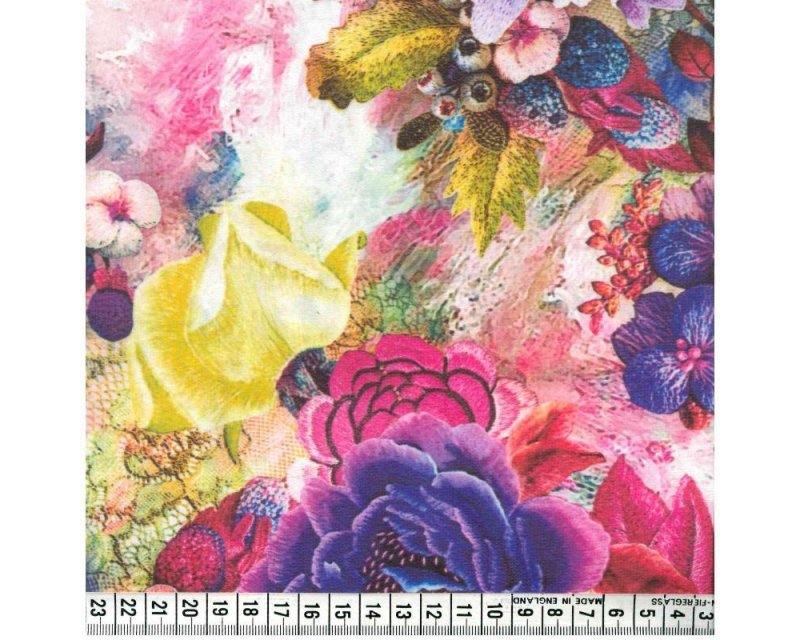 Floral Digital Georgette