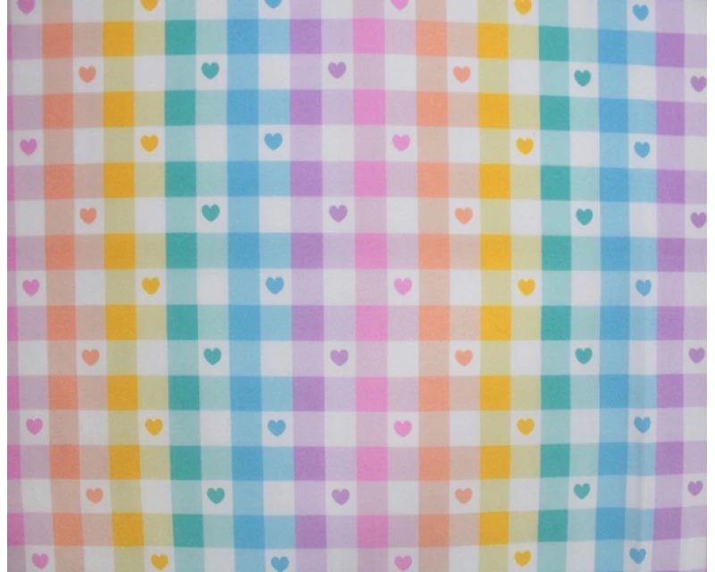 Little Johnny Polycotton Love Check