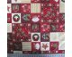 Xmas Patchwork Holly Cotton