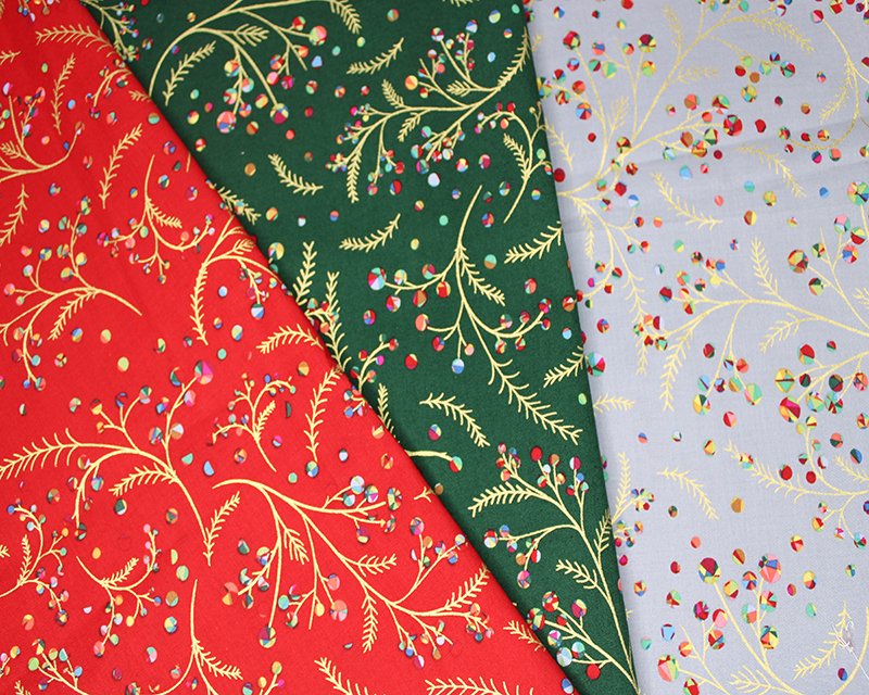 Christmas Cotton - Rainbow